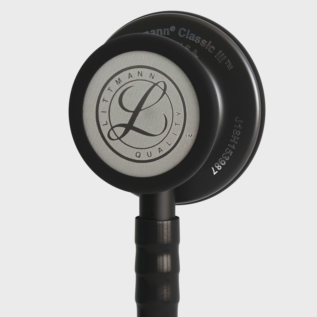 3M™ Littmann® Classic III™ Stethoscope – Black tube & Matte black chest piece 5803