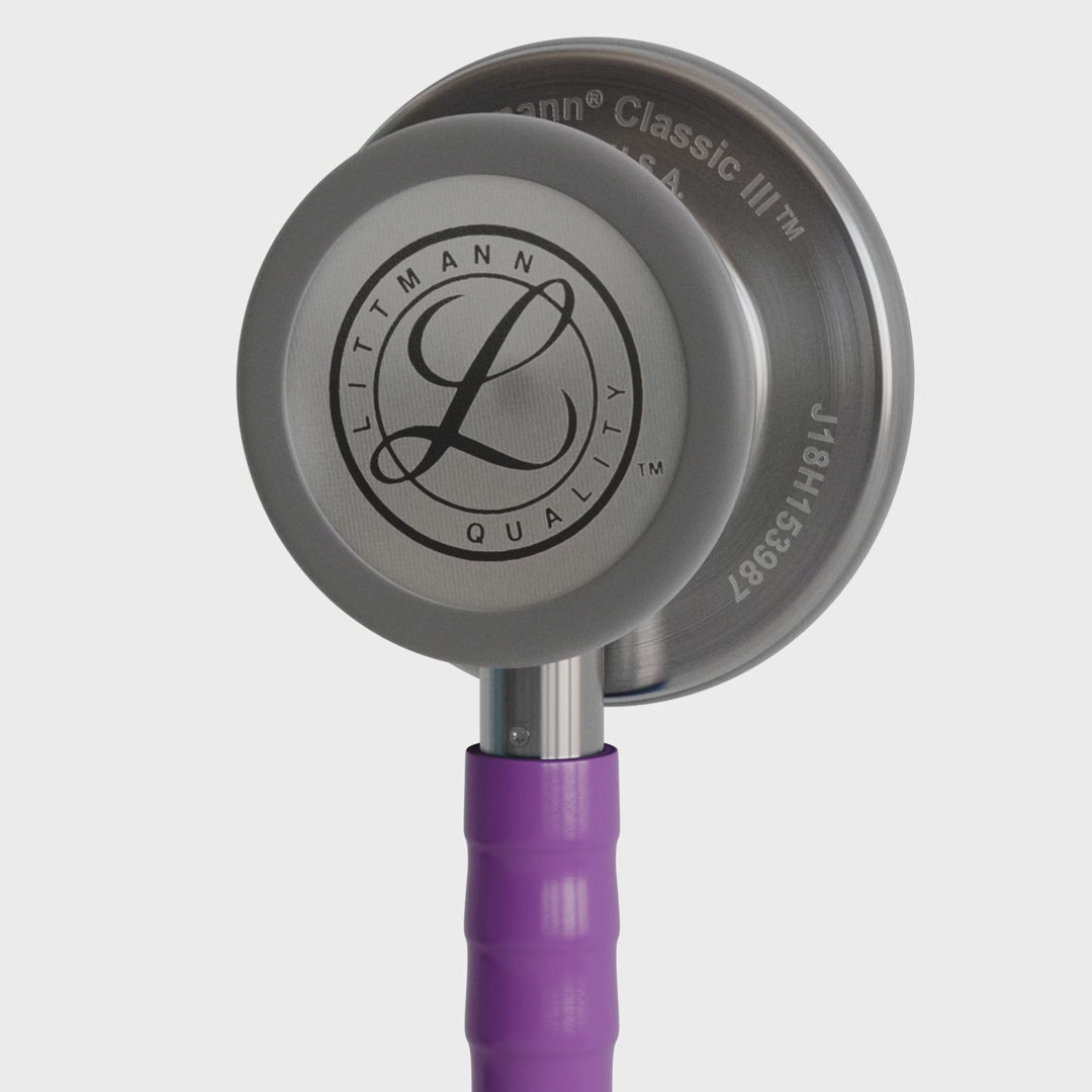 3M™ Littmann® Classic III™ Stethoscope – Lavender tube & Silver chest piece  5832