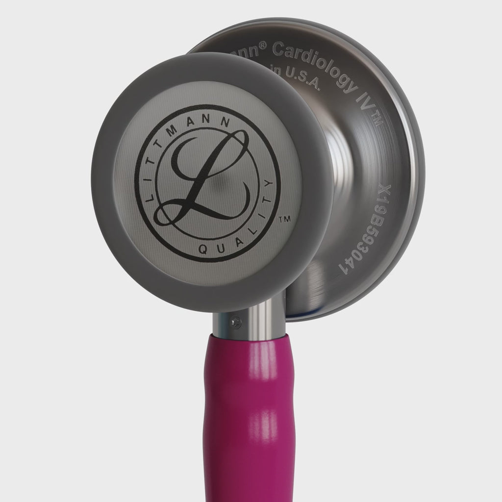 3M™ Littmann® Cardiology IV™ – Raspberry tube & Silver chest piece 6158