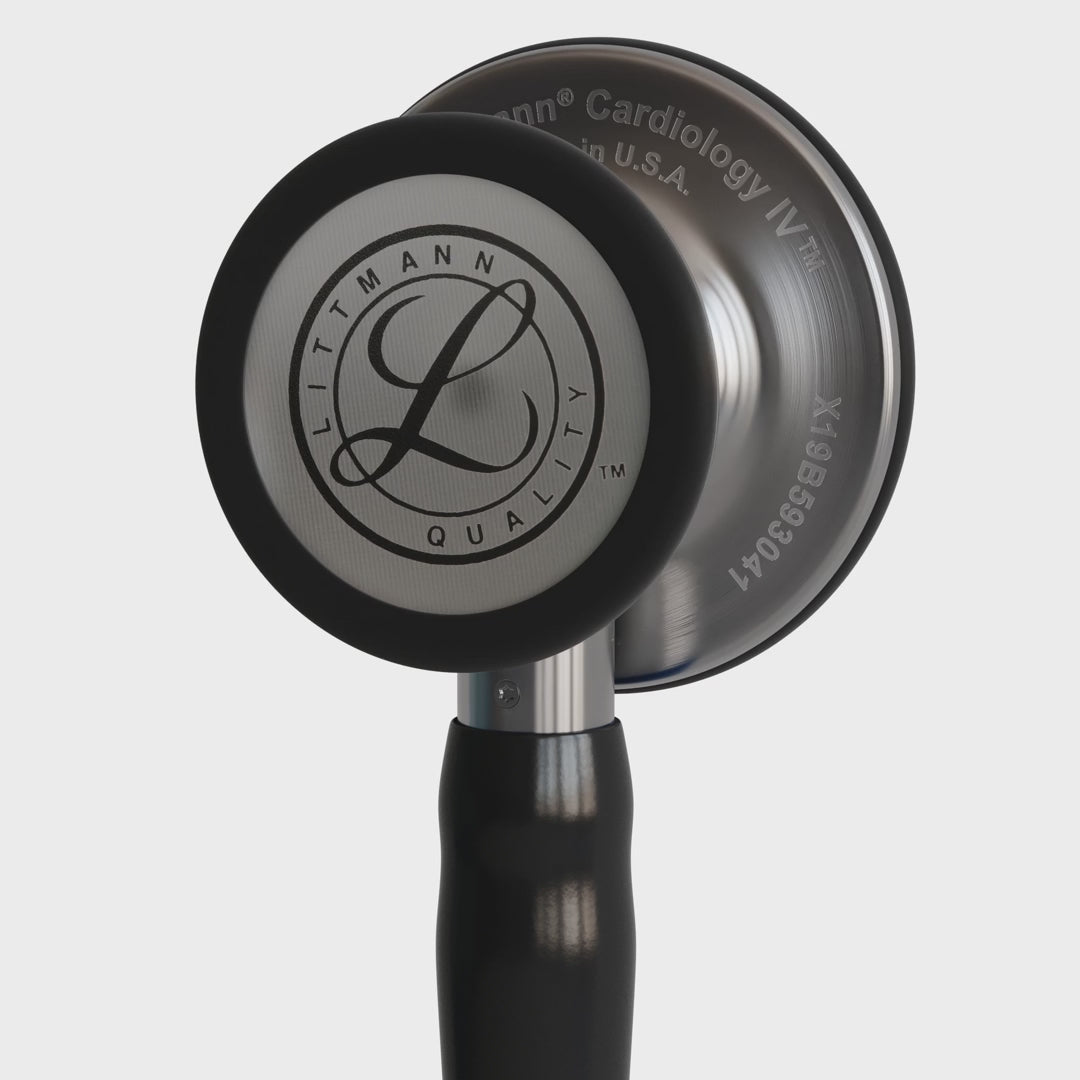 3M™ Littmann® Cardiology IV™ – Black tube & Silver chest piece 6152