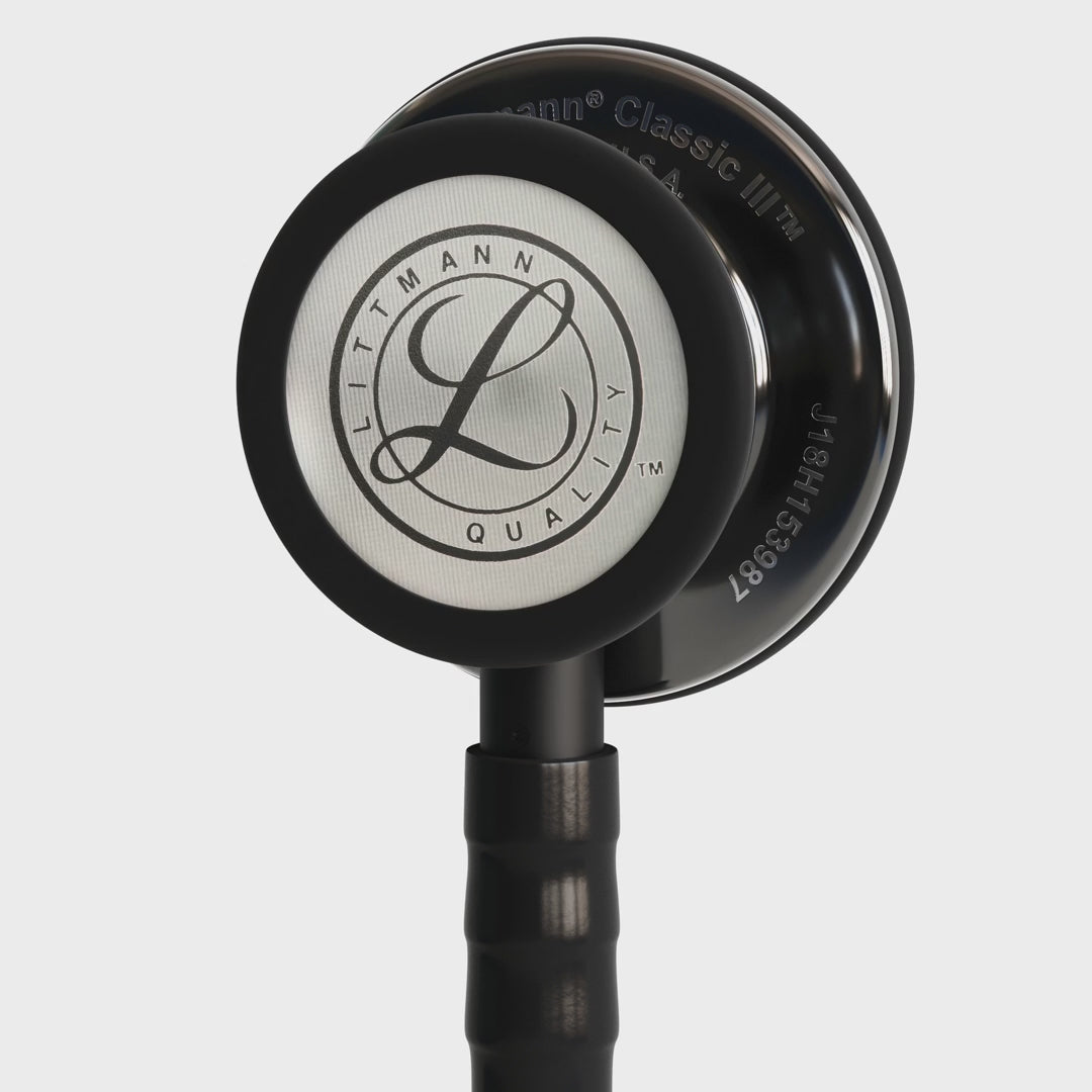 3M™ Littmann® Classic III™ Stethoscope – Black tube & Smoke black chest piece 5811